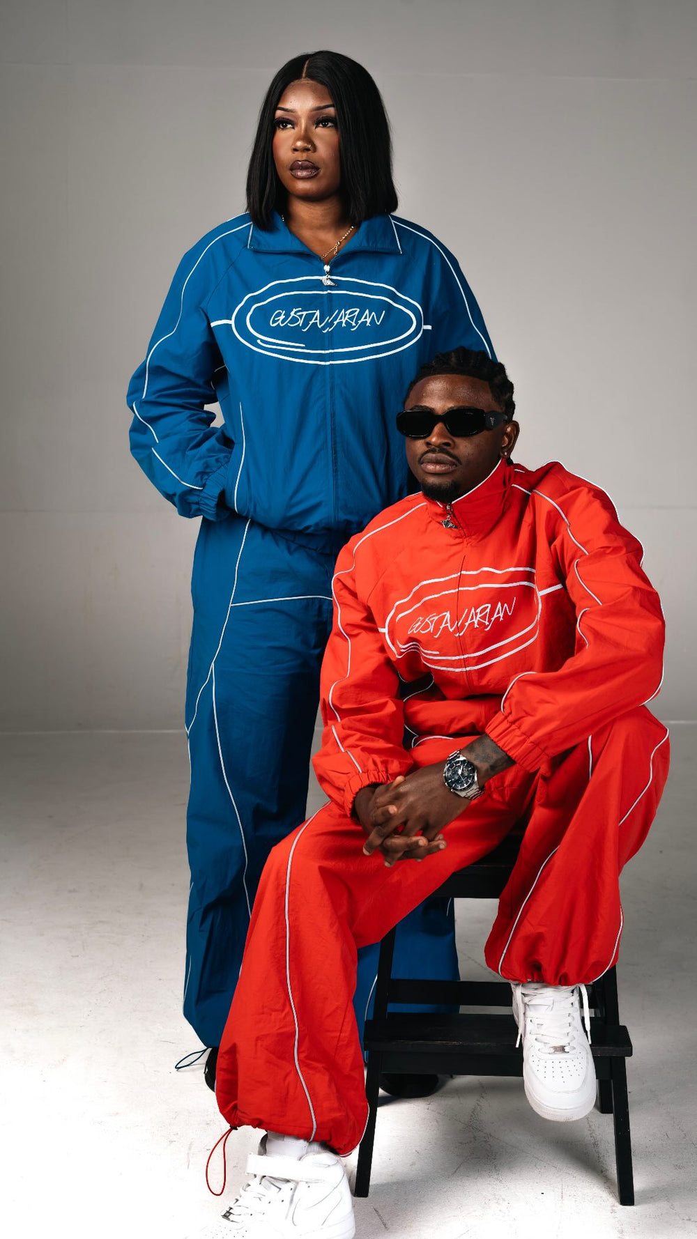 GSTVRN Original Red Illumination Track Suit
