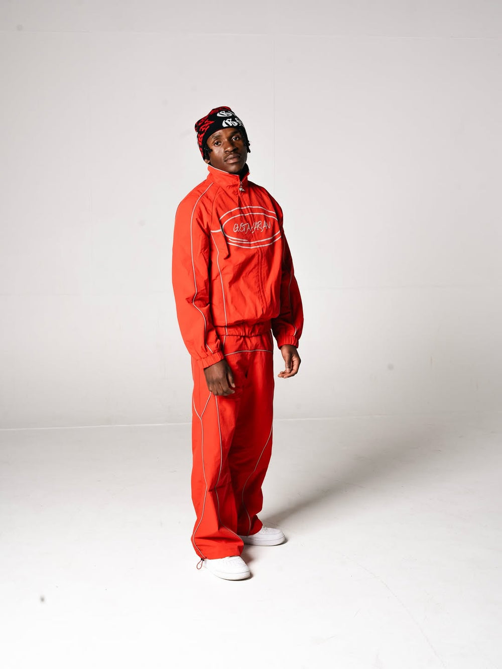 GSTVRN Original Red Illumination Track Suit