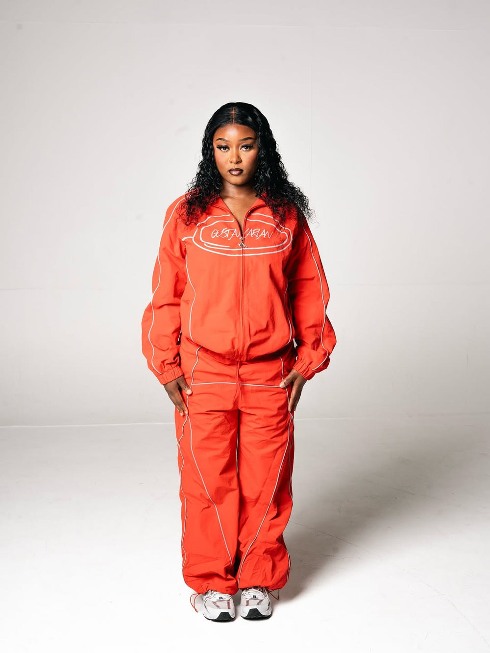 GSTVRN Original Red Illumination Track Suit