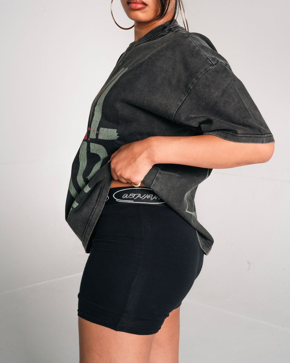 GSTVRN Unisex Black Underwear